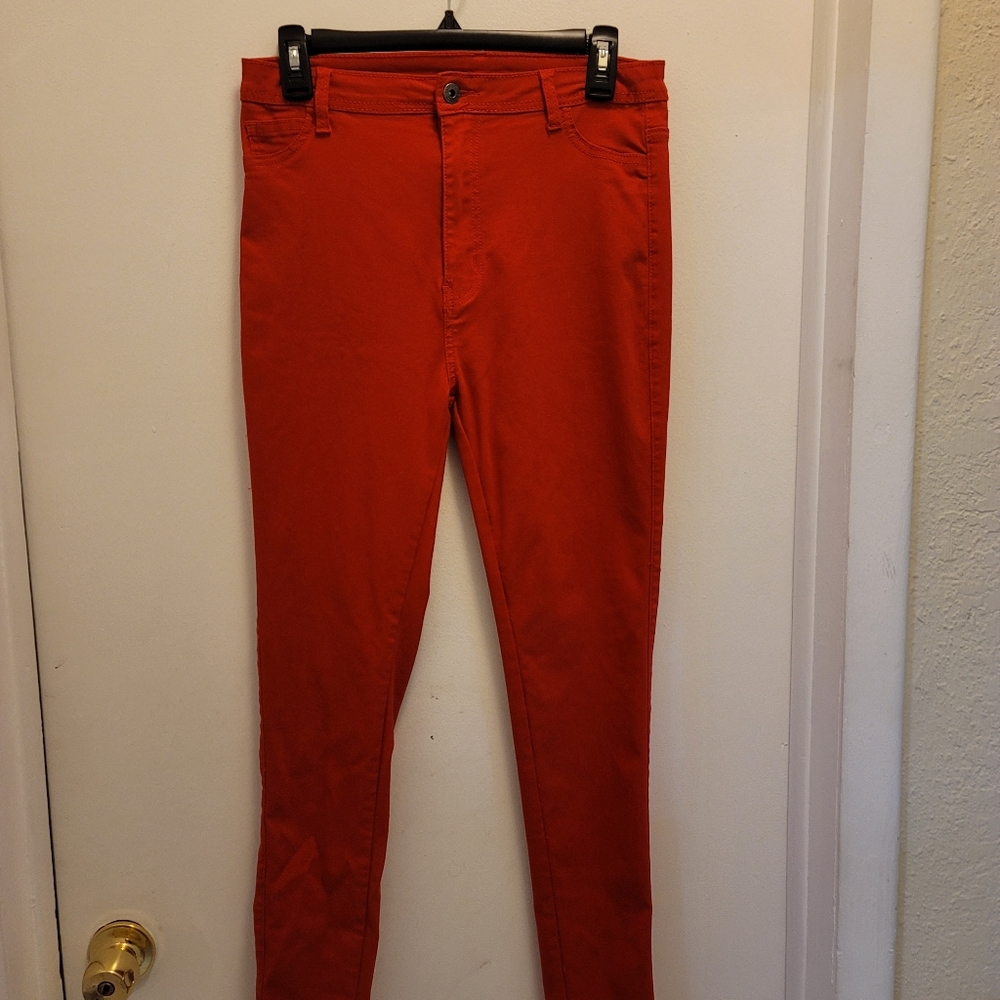 Red pants